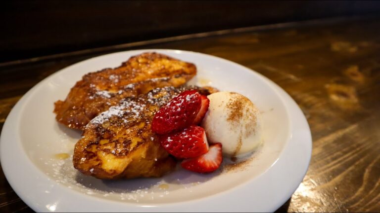 料理人が深夜に作る【罪深きフレンチトースト】真夜中レストランMENU51