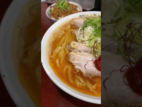 坂戸市【海老×味噌の絶品ラーメン】豚スタミナひき肉丼もおすすめ！ #Shorts