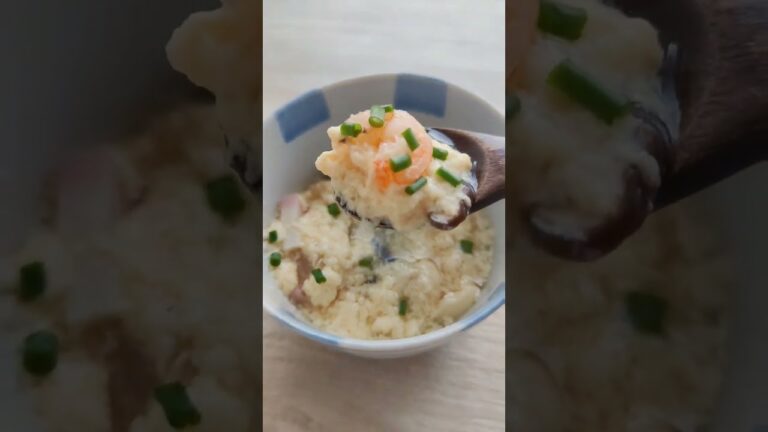 スープジャーで作る蒸さない簡単茶碗蒸し。