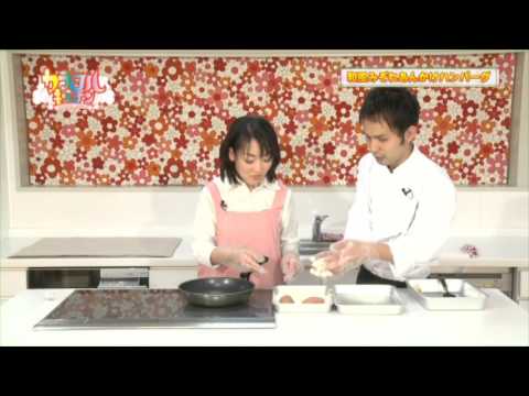 カラフルキッチン　　和風みぞれあんかけハンバーグ