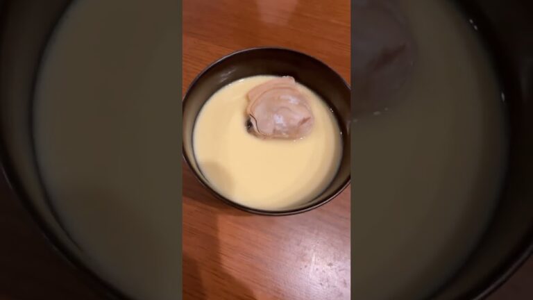 ハマグリ茶碗蒸し#蛤 #茶碗蒸し