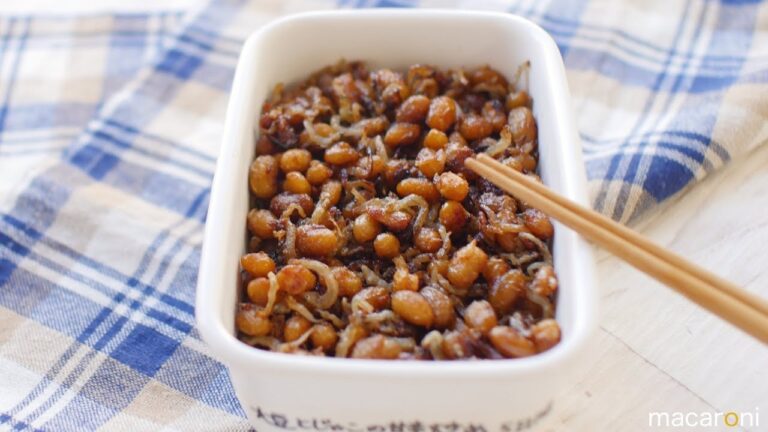 【作り置き】ポリポリ食感がたまらない！ 大豆と じゃこ 甘辛炒め のレシピ 作り方