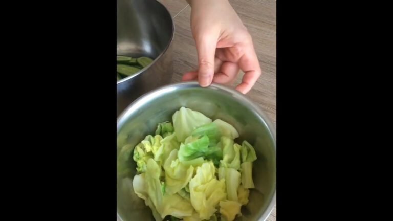 料理動画「春キャベツとサラダきゅうりの中華和え」料理教室さいたまEspoir3n