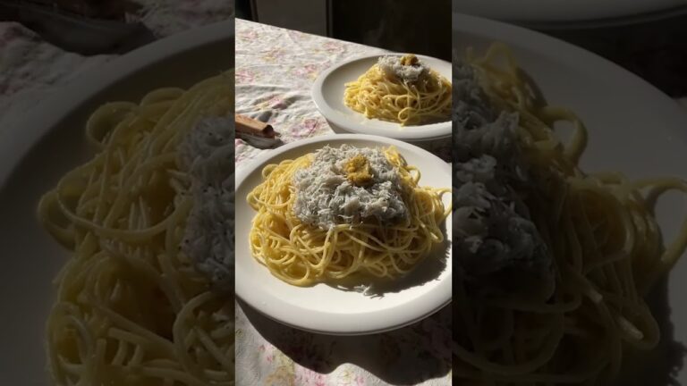 しらす柚子胡椒パスタ‼️手前のは2人前です‼️