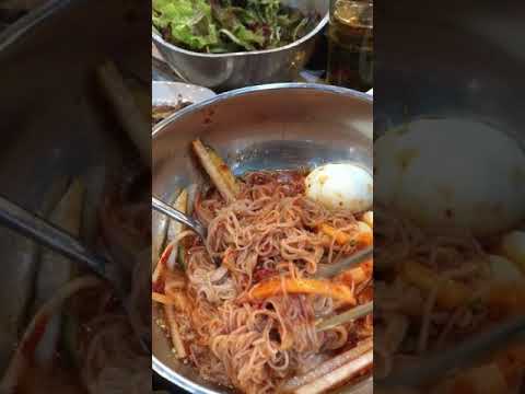 ビビン麺 韓国大邱市