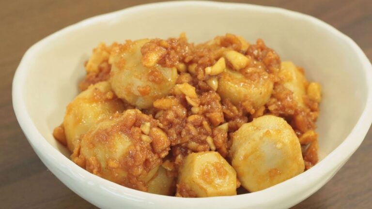 【らくらくクッキング簡単時短】里芋の甘辛和え