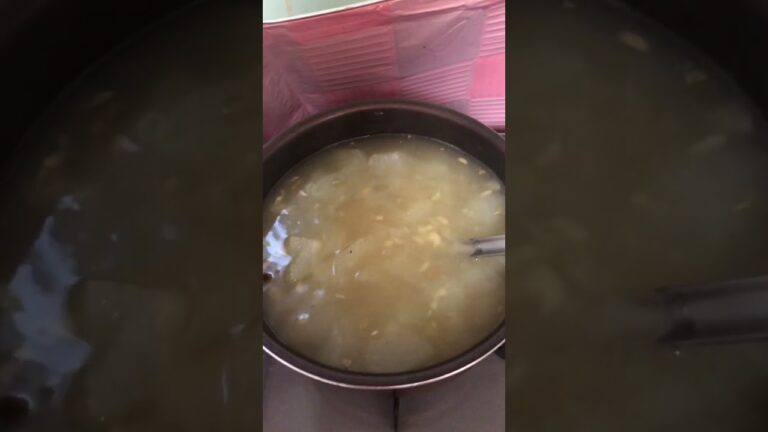 冬瓜スープ箔仕立て　#おうちごはん  #mayaちゃんねる