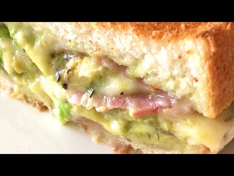 生ハム・アボカド・チーズのサンドイッチ Sandwich with Uncured Ham, Avocado & Cheese