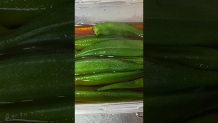 #shorts今日の簡単料理はオクラのお浸しだよ