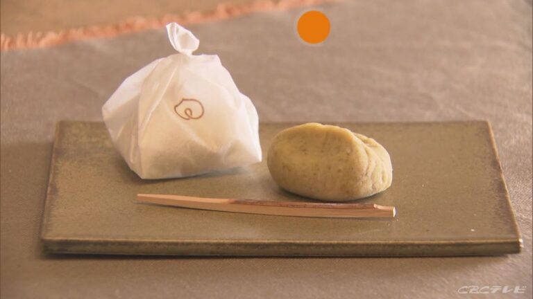 「秋の定番」和菓子の栗きんとん作りがピーク　「砂糖少なめで栗本来の味が楽しめます」　岐阜・恵那市(2022/9/12)