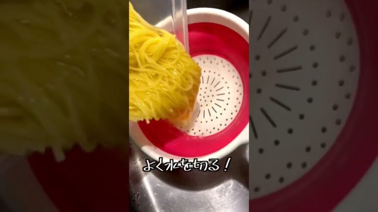 タモリ流！レンチン10分たらこパスタの作り方！