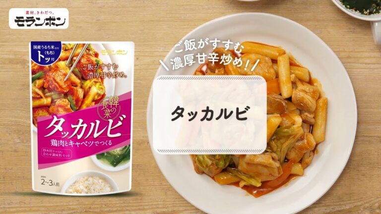 【2023年新商品】韓の食菜 タッカルビ