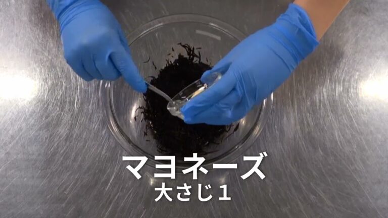 高齢者向け惣菜レシピ　ひじきサラダ