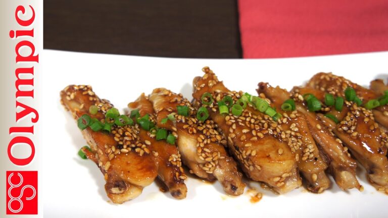 オリンピックの超簡単レシピ　手羽中の甘辛炒めの作り方