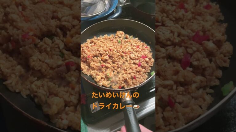 【飯テロたいめいけんのドライカレー】