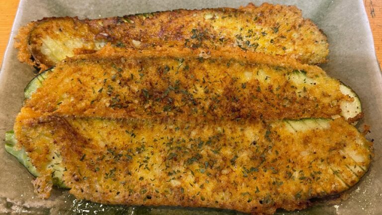 宇宙一美味いズッキーニの食べ方教えます！【黄金のズッキーニステーキ】