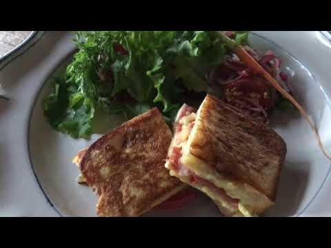 韓国で人気！　クロックムッシュ風　卵１個フライパン１つできる　ワンパントースト