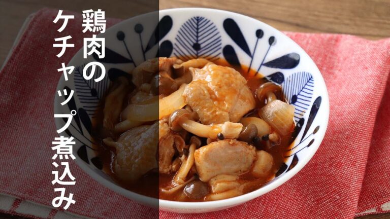 鶏肉のケチャップ煮込み