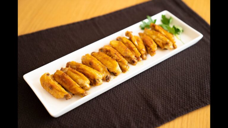 こどもも喜ぶカレー風味♪おつまみにもピッタリ！【手羽中のカレー風味照り焼き】