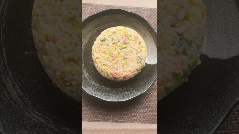 簡単でまじ美味い😋❤️【炊飯器で放ったらかしチャーハン】#Shorts #ひめりんご