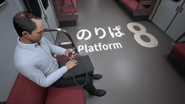 【8番のりば】シロクマのおでんしゃ大脱出【井ヶ屋市街地】