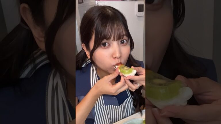 【痩せるおやつ】ヘルシーなフルーツ生春巻きが美味しすぎるんです🥳🔥#shorts