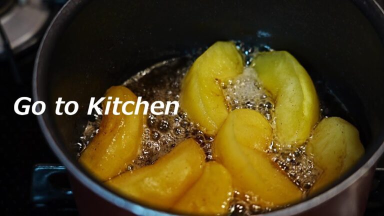 りんごのコンポート