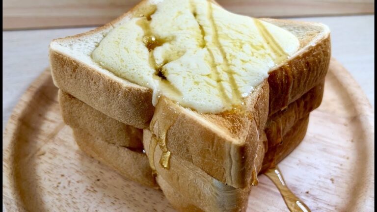 ハニーチーズトースト🐝🫕🍞チーズの海に溺れてしまう…🫠