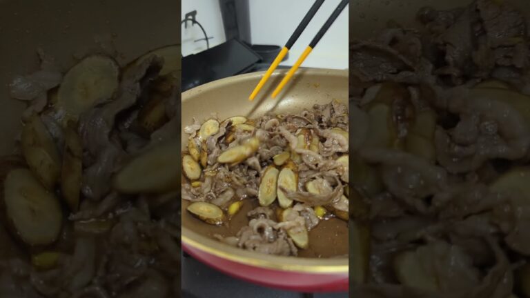 がっつりおつまみ！牛肉とごぼうのしぐれ煮【日本酒好きが作るおつまみ100選】【牛肉とごぼうのしぐれ煮】
