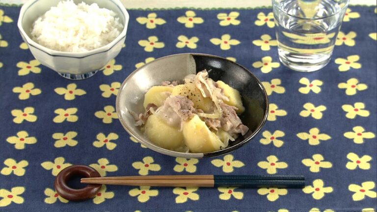 【DAIGOも台所】塩肉じゃが｜レンジでできる肉じゃがレシピ♪
