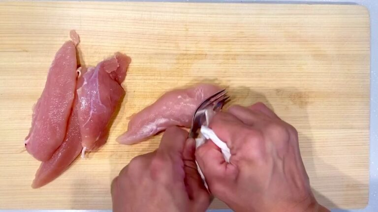 ささみのしそ巻きスタミナ照り焼き