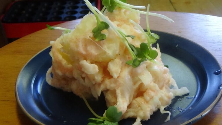 辛子明太子と玉ねぎのポテトサラダ　明太ポテサラ　作り方