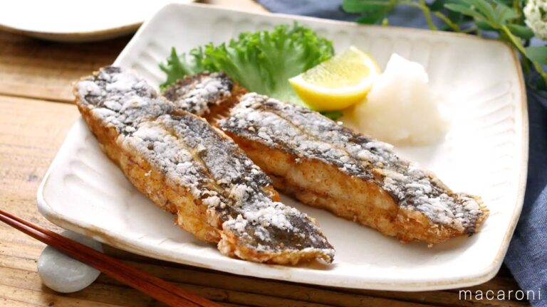 【カレイの唐揚げ】フライパンで簡単に！皮目もパリパリ食感♪｜macaroni（マカロニ）