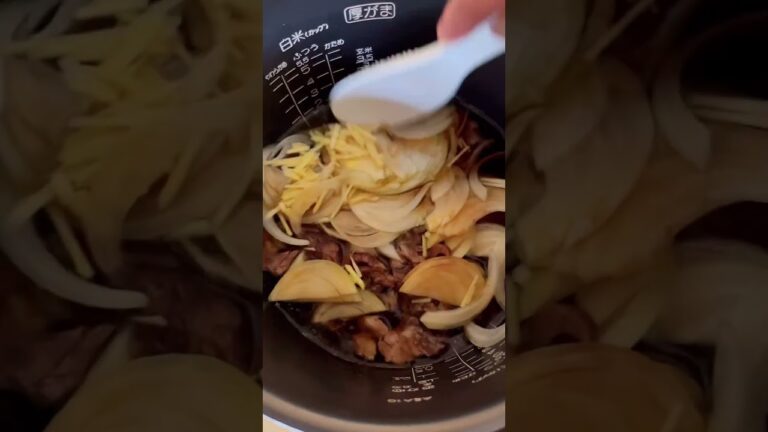 【おばさんの料理】炊飯器で牛すじしぐれ煮