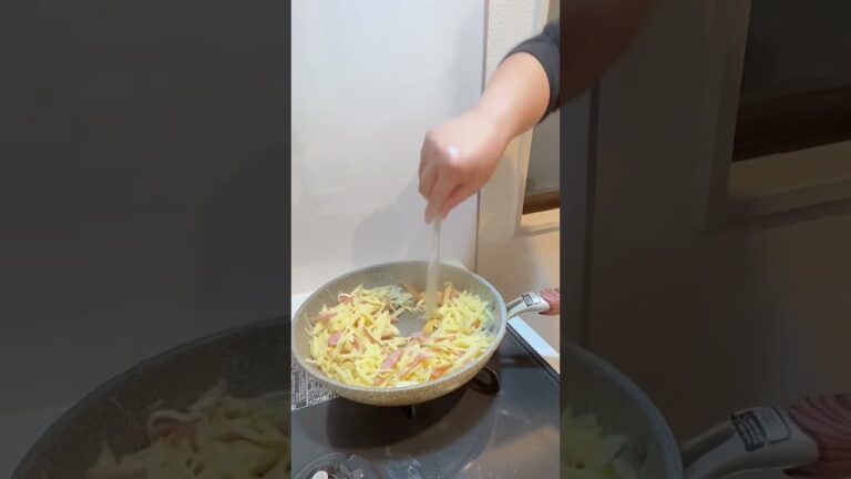 ポテトとチーズのガレット #shorts