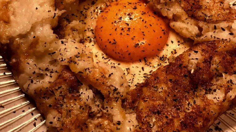 ふわとろポテトガレット とろっと卵乗せ diary 14