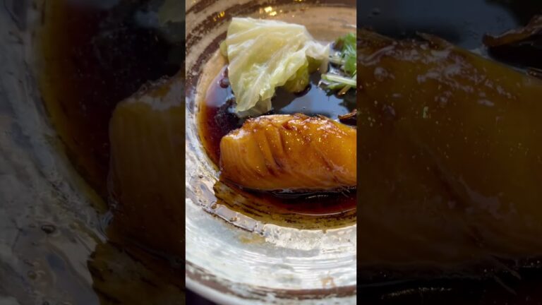 甚五郎/銀鱈の煮付け