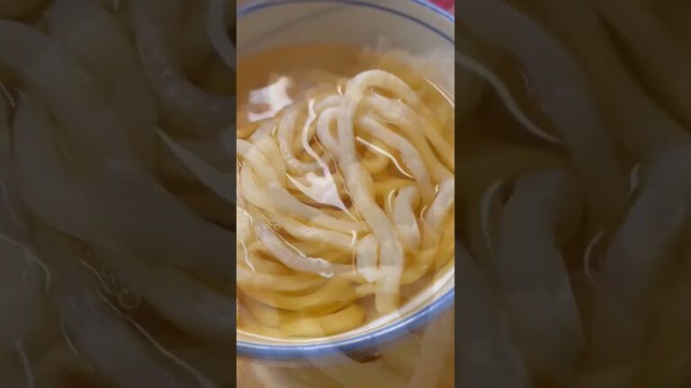 【あったか肉うどん】 #shorts #クラシル #夜食レシピ