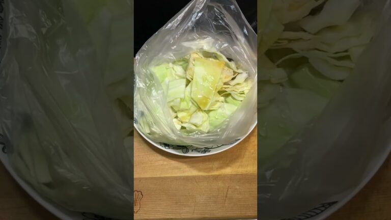 【ダイエット】【キャベツ】食べ始めたら止まらない！？お酢と塩昆布の無限キャベツです！