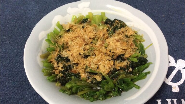 ほうれん草のポン酢お浸し