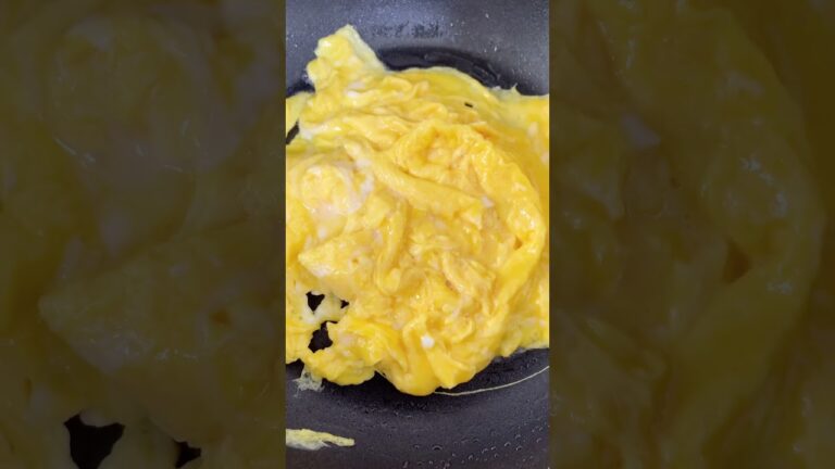 【永谷園 肉炒り玉子】卵だけでもう一品！うれしいフライパン2分！#shorts #たまご #卵 #主婦