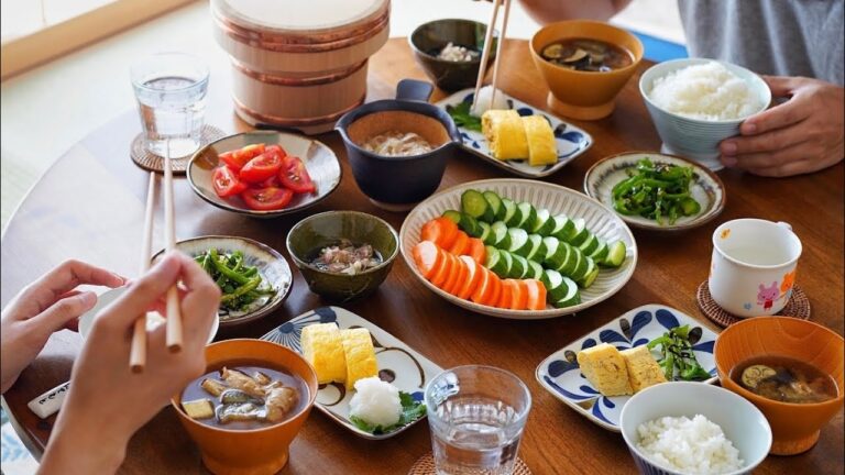 【３日分】体にうれしい！夏の和食献立【管理栄養士のヘルシーレシピ】