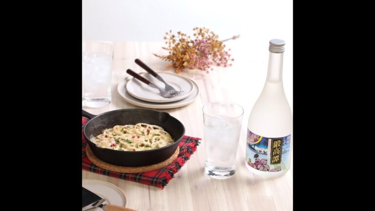 しそ焼酎「鍛高譚」に合うレシピ 「簡単 レンコンチーズのガレット」