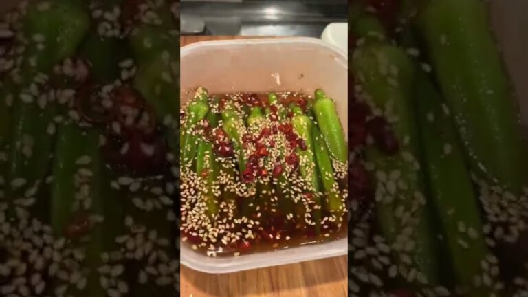 オクラを無限に食べられる方法がやばすぎたww #shorts