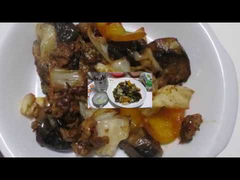 茄子🍆と豚ひき肉の回鍋肉：短縮版