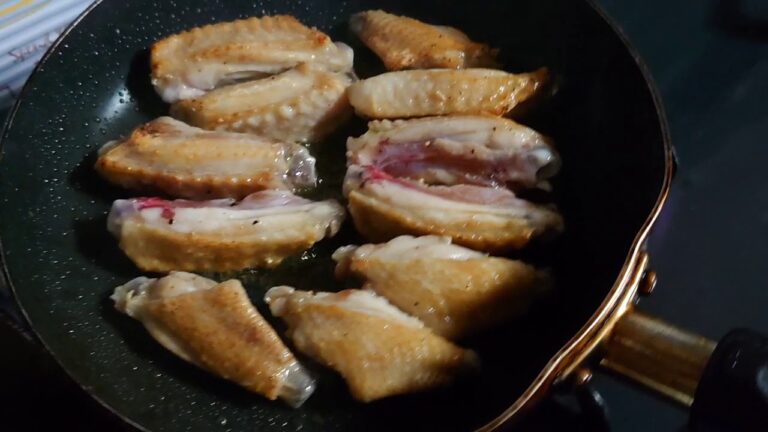 簡単cooking  手羽中のカレー風味炒めを作ってみた(笑)