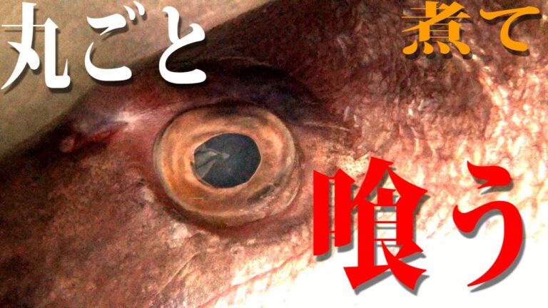鯛の頭を圧力鍋にブチこんで喰らい尽くす