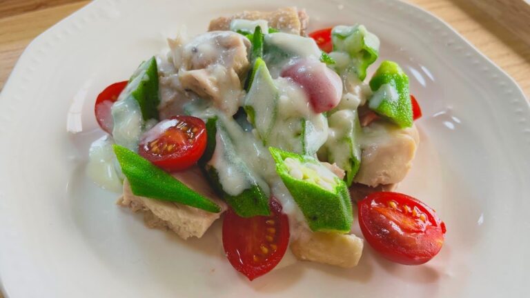 ヨーグルトドレッシングのおかずサラダ【人気料理研究家が教える簡単レシピ】