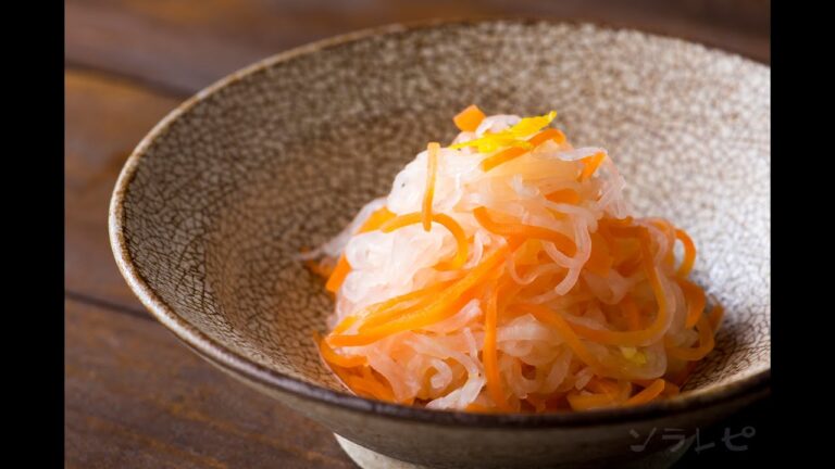 数秒でわかる「紅白なます」の作り方