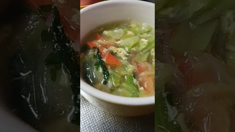 春雨スープ作ったよ 🥄☺️クックパッドレシピ📄に載せています ☺️